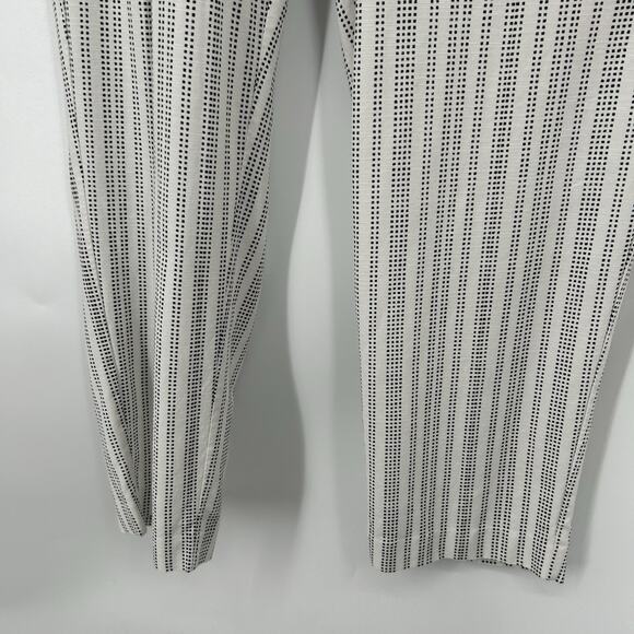 Gap Kimono Jumpsuit White Black Dots Wide Leg Short Sleeve Belted Size S - Picture 5 of 10